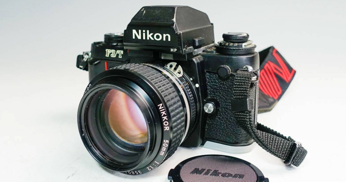 Nikon F3T 　白チタン　一眼レフカメラとモードラ Nikon F3T 白チタン 一眼レフカメラとモードラ 白チタン【ニコン